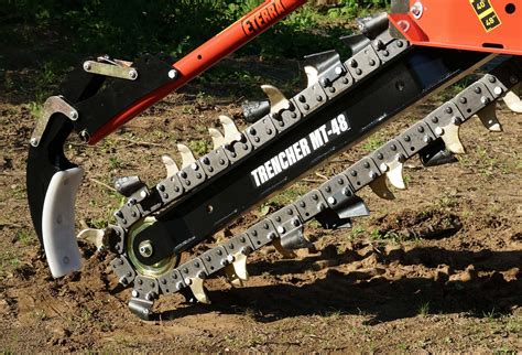 4 ft skid steer|Skid Steer 4 Foot Trencher Attachment .